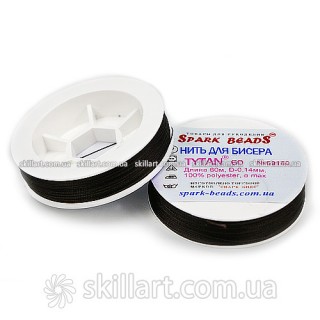 Нитки для бисера Tytan 60 Spark Beads (60м), 69160